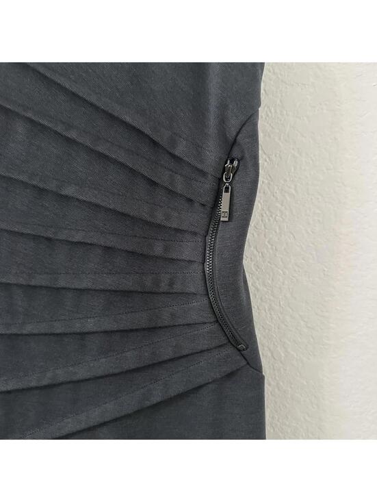 Women's Grey and Black Dress - Picture 2 of 3